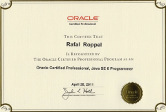 Oracle Certified Professional Java SE 6 Programmer